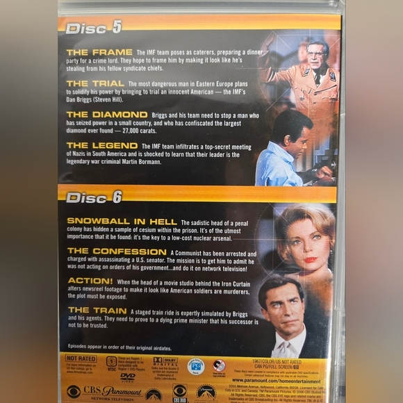 Mission Impossible 1 The Complete First TV Season Original Emmy Winning Series - Picture 6 of 8